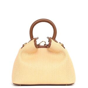 Elleme Beige Rafia Beozi Bag. Only used twice.